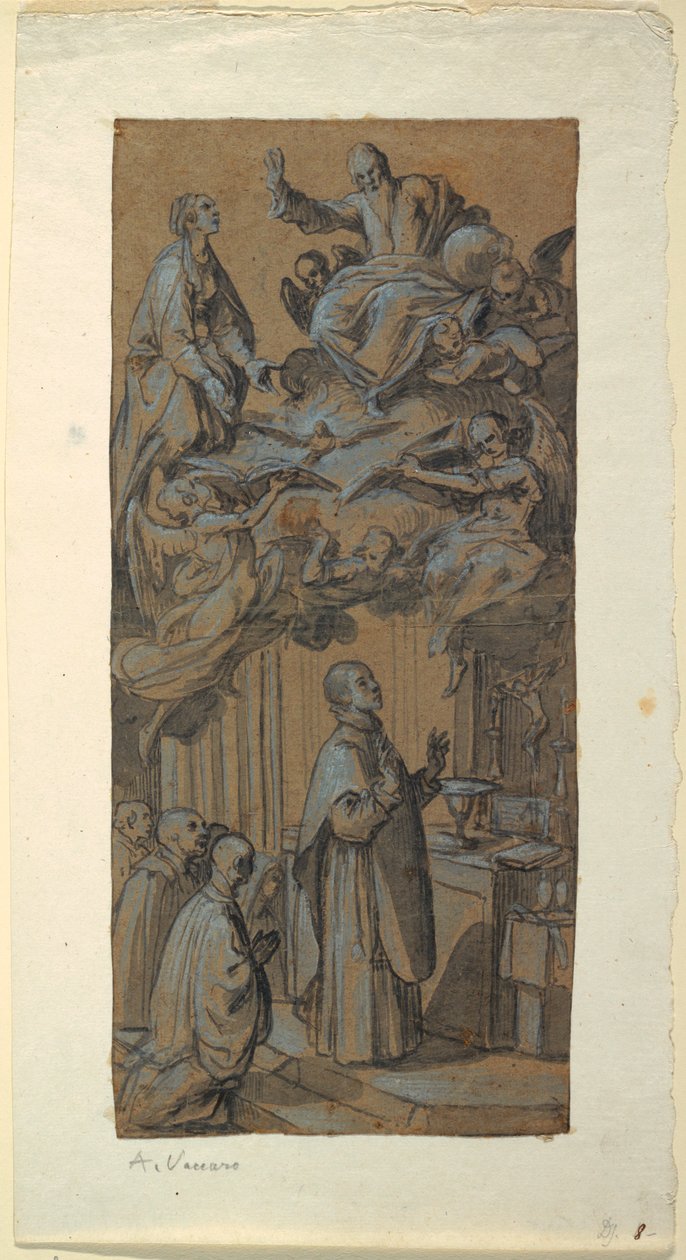 Vision During a Mass, ca. 1630 by Belisario Corenzio