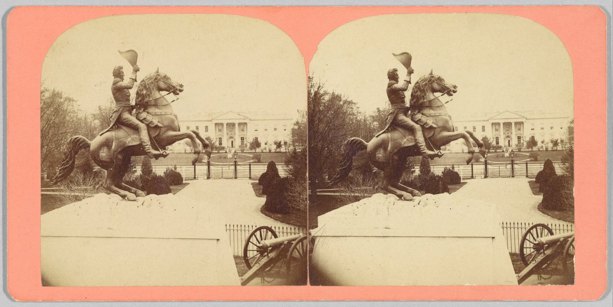 The Colossal Bronze Equestrian Statue of Gen. Andrew Jackson by Bell and Brother