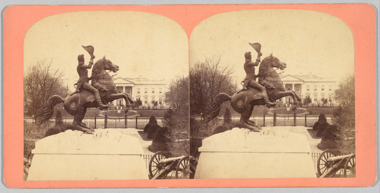 The Colossal Bronze Equestrian Statue of Gen. Andrew Jackson by Bell and Brother
