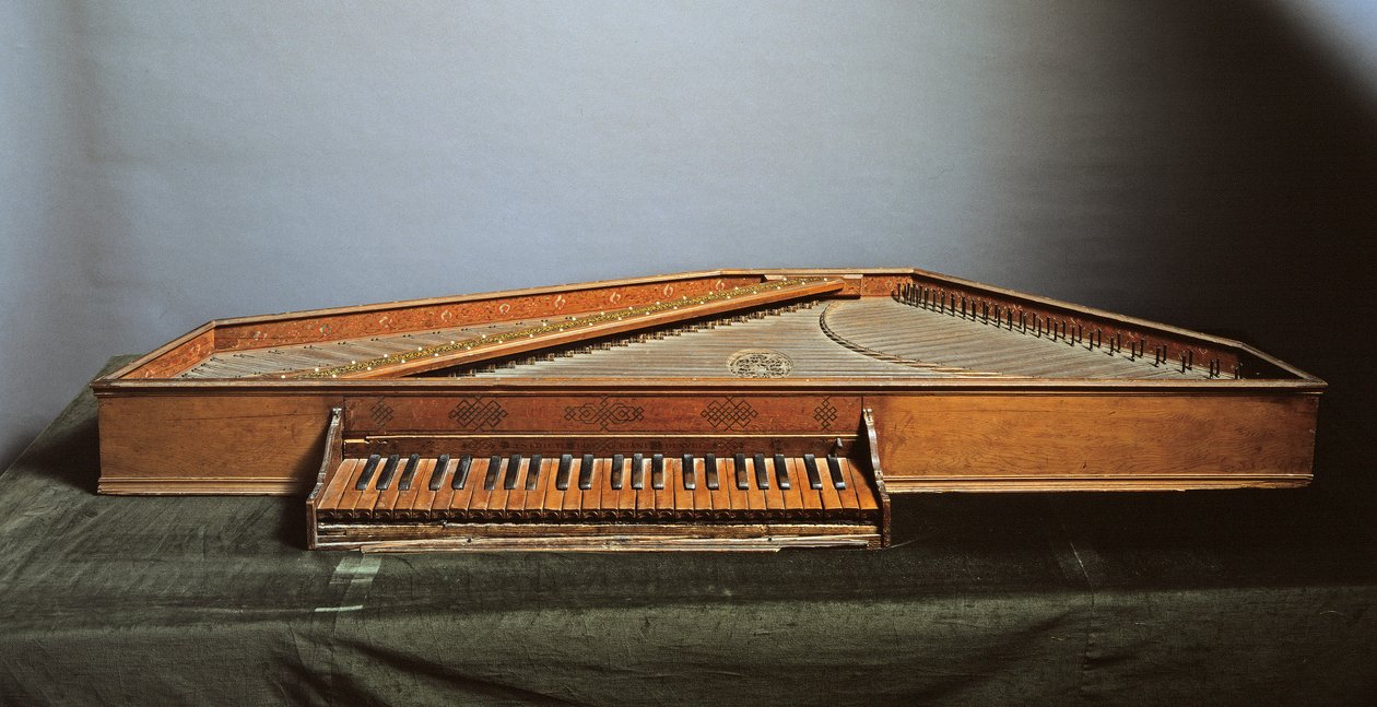 Spinetta, Venice 1568 by Benedetto Floriani.