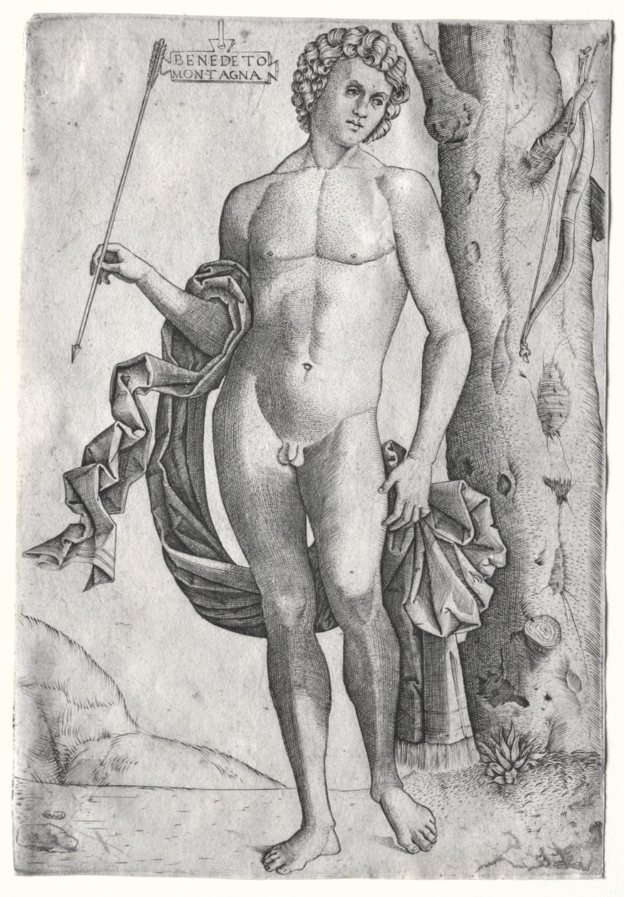 Man with an Arrow by Benedetto Montagna