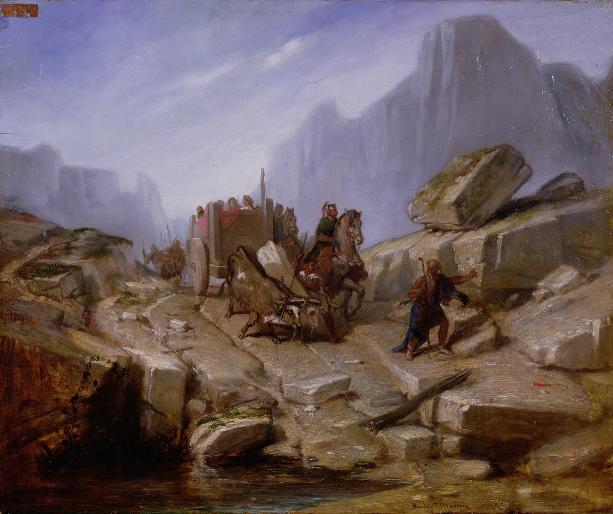 The Taking of Thelesia by Hannibal and his Army by Benedict Masson