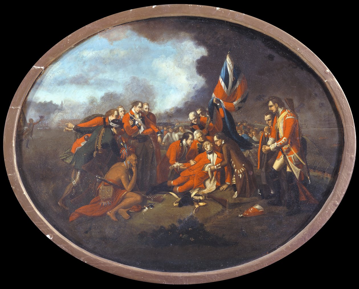 The Death of General Wolfe on 13th September 1759, c.1770 by Benjamin West