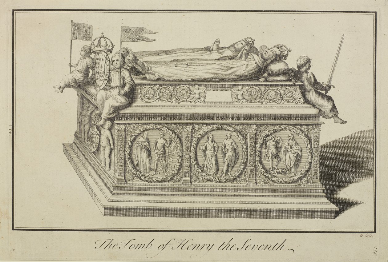 View of the Tomb of Henry VII and Queen Elizabeth in the King