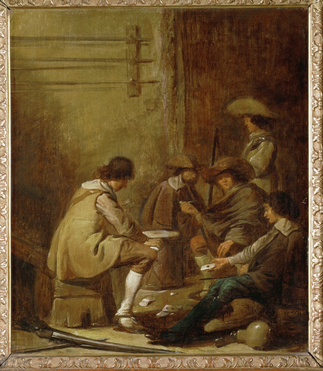 Card players in a pub by Benjamin Gerritsz. Cuyp