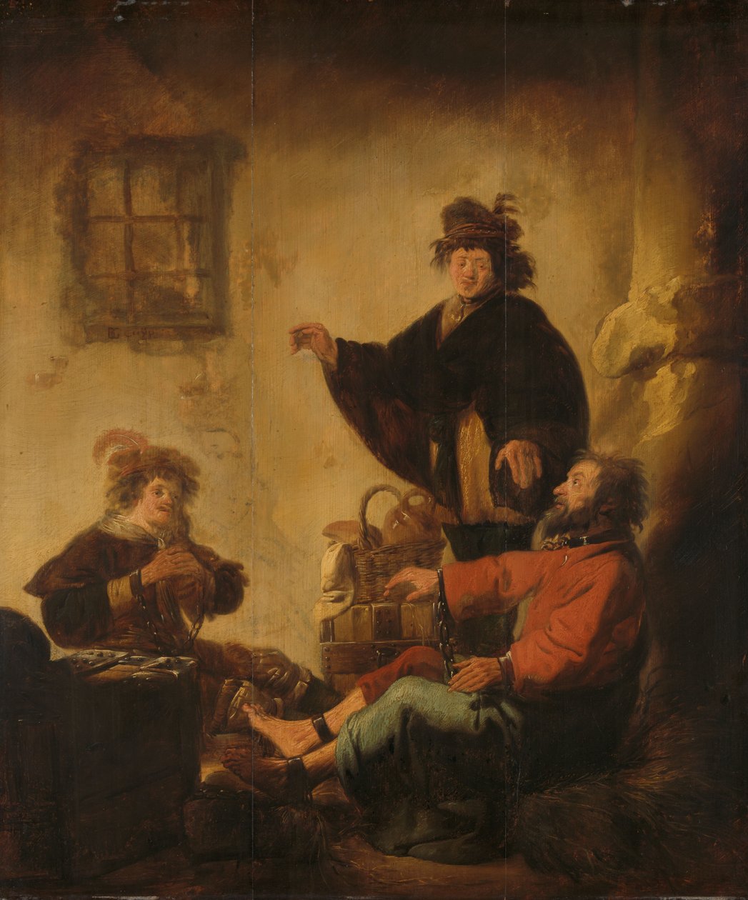 Joseph Interpreting the Dreams of the Baker and the Butler, c.1632-1640 by Benjamin Gerritsz. Cuyp