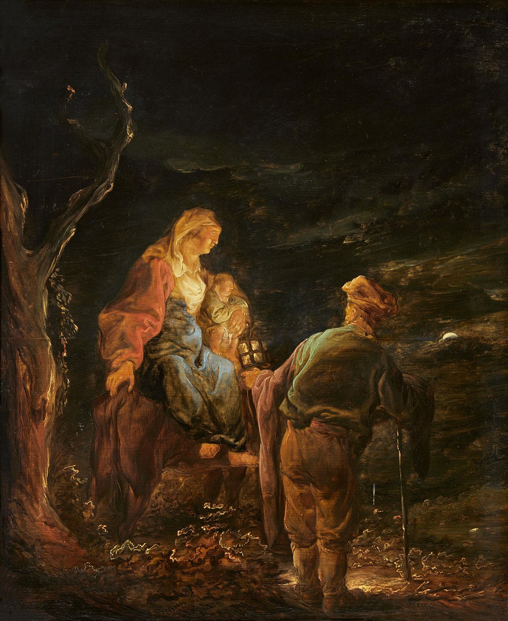 Rest on the Flight into Egypt by Benjamin Gerritsz Cuyp