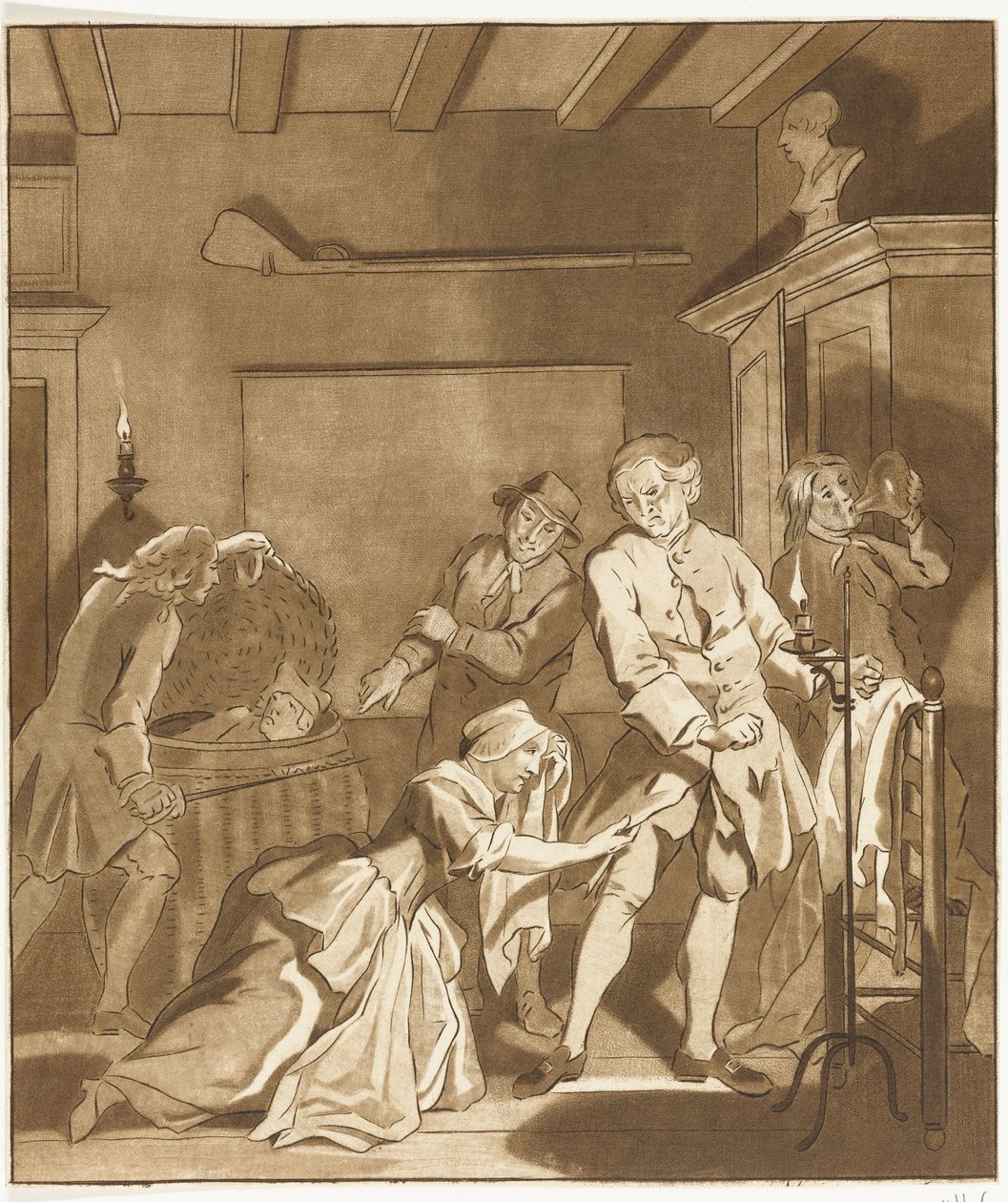 Discovery of a Lover (The False Virtue Discovered) by Benjamin Martini
