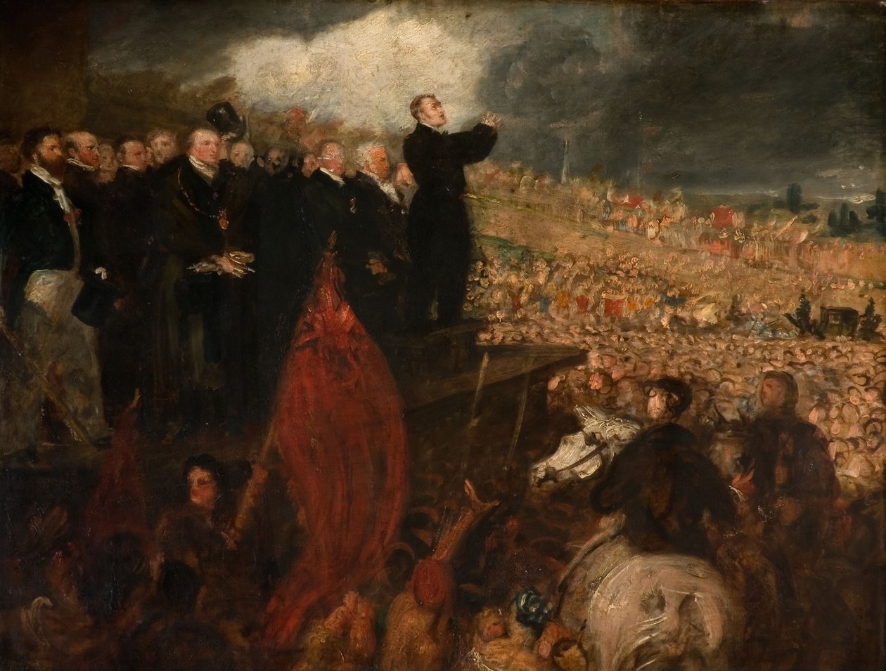 Meeting of the Birmingham Political Union, 1832-33 by Benjamin Robert Haydon