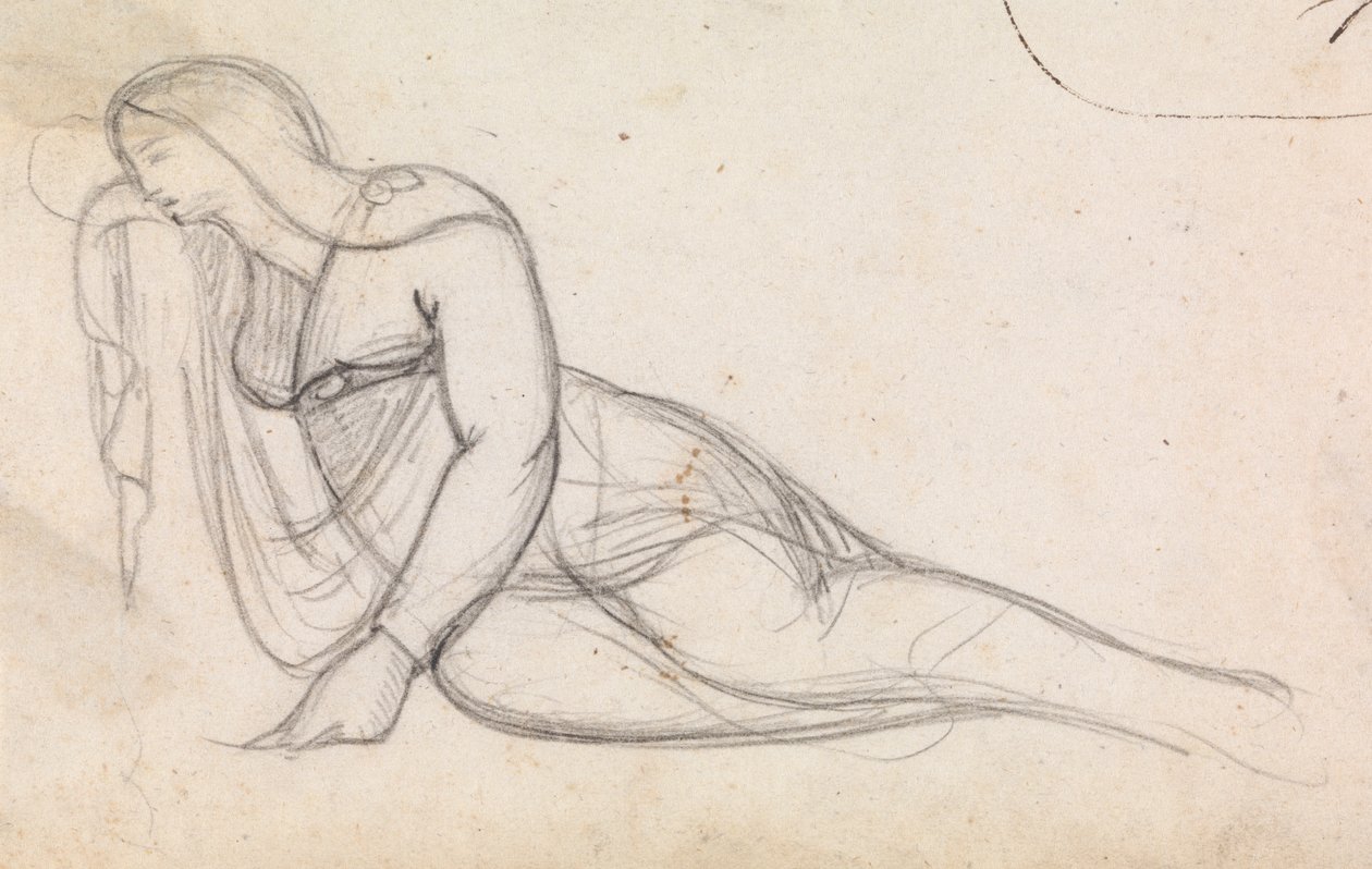 Study of a Woman in a Partial Recline by Benjamin Robert Haydon