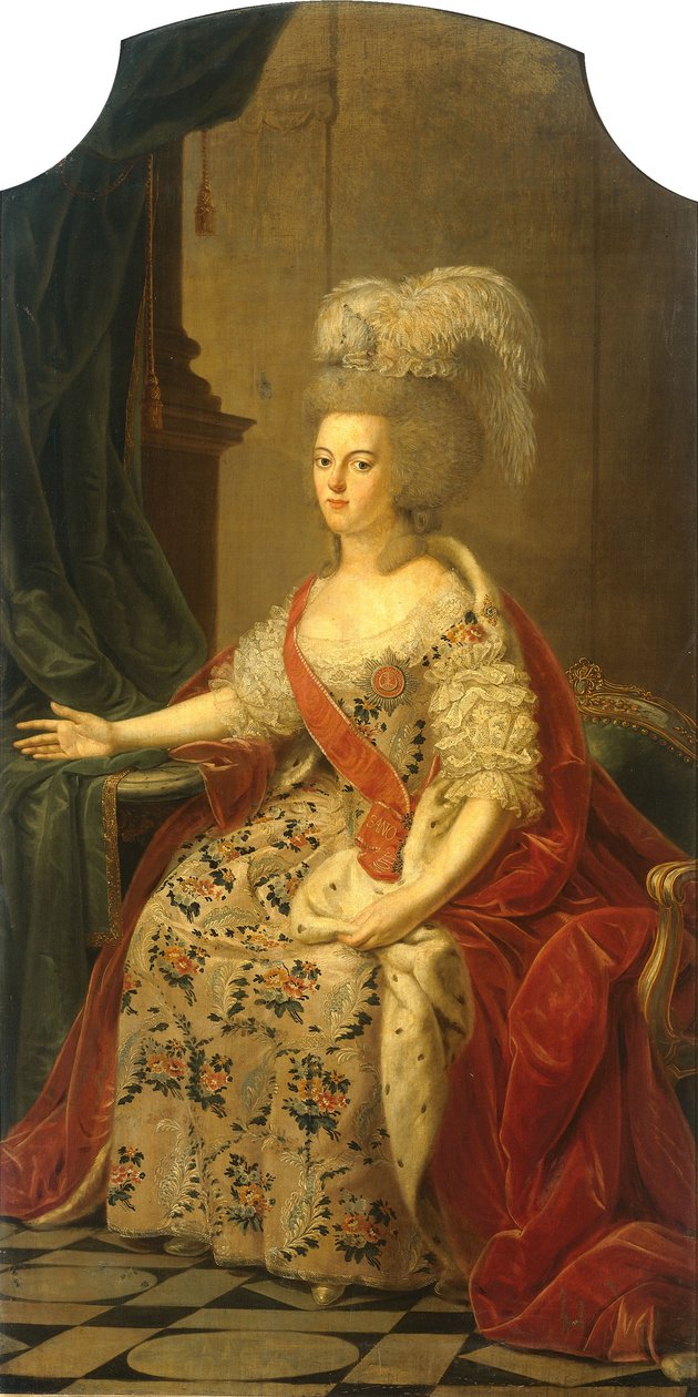 Portrait of Wilhelmina of Prussia, Princess of Orange (1751–1820) by Benjamin Samuel Bolomey