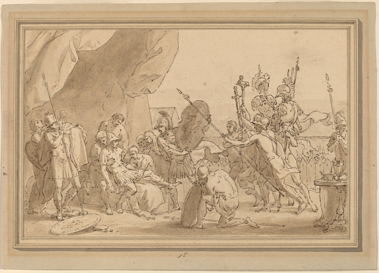 Death of a General by Benjamin West