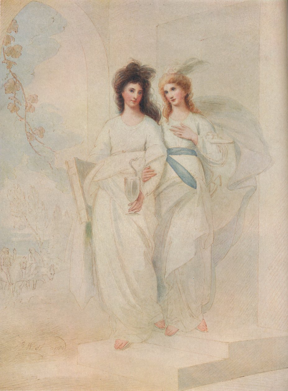 Fidelia and Speranza, 1784 by Benjamin West