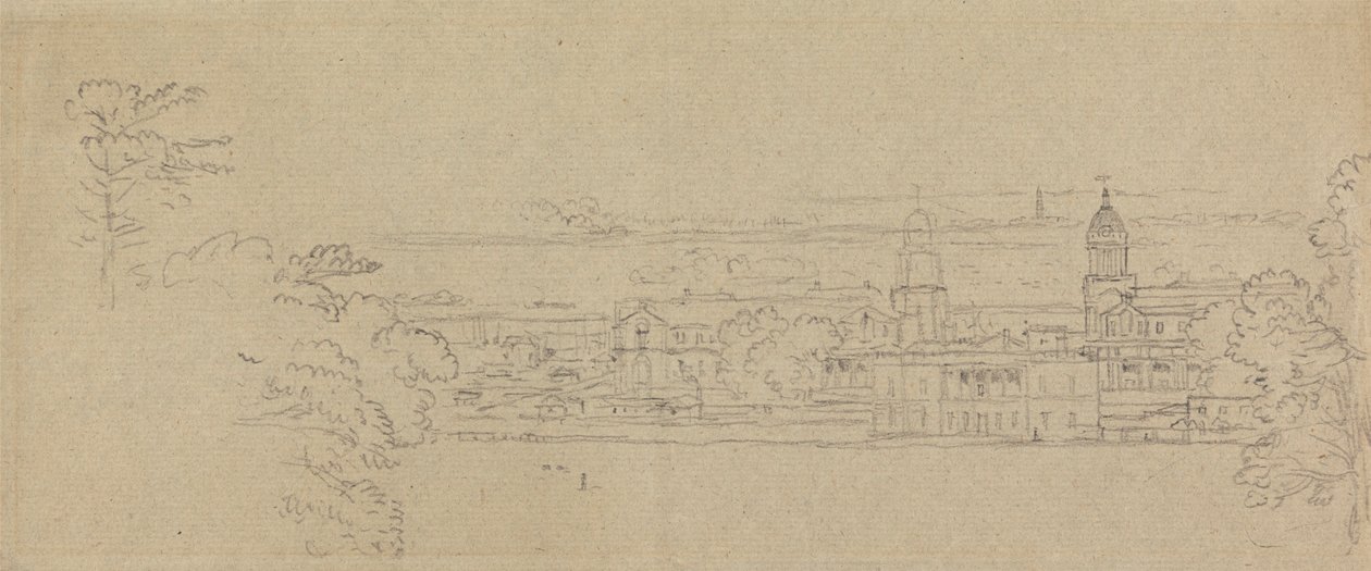 Greenwich from the Park by Benjamin West