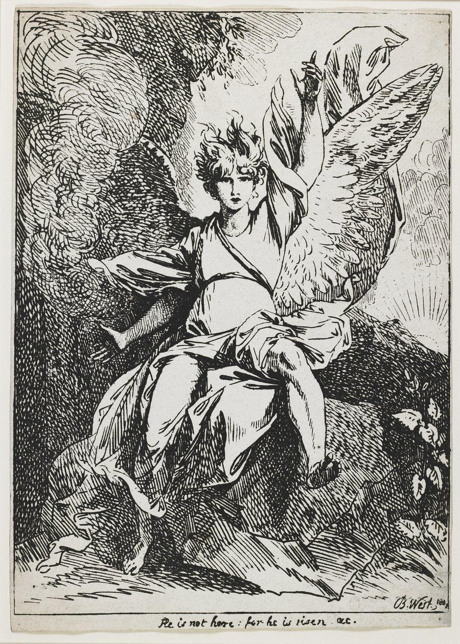 The Angel of the Resurrection, from 