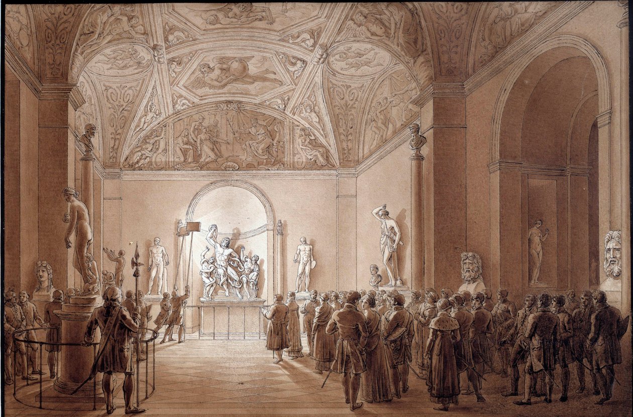 Torch Visit by Emperor Napoleon I by Benjamin Zix