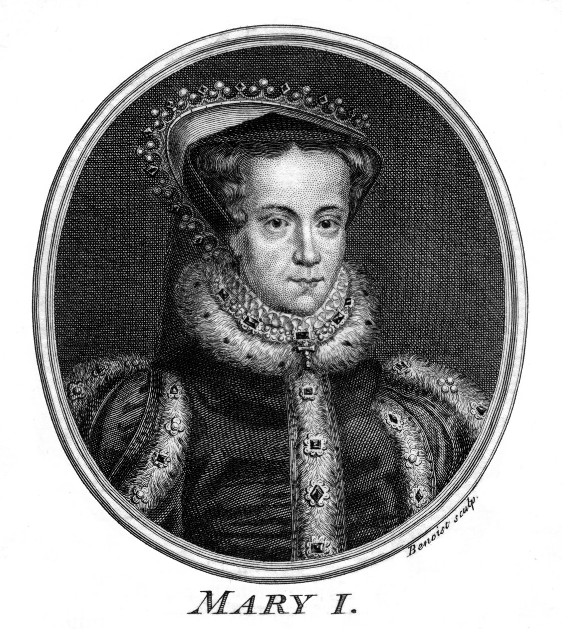 Queen Mary I of England by Benoist