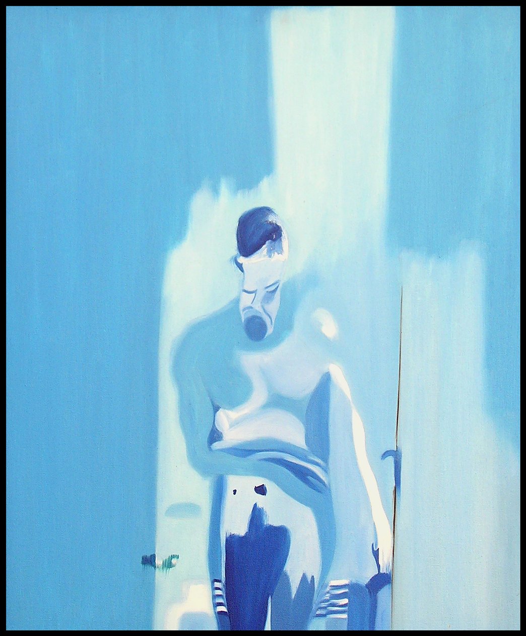 Ideal Man in Overexposed Backlight, 2000 by Benoit Erwann Boucherot