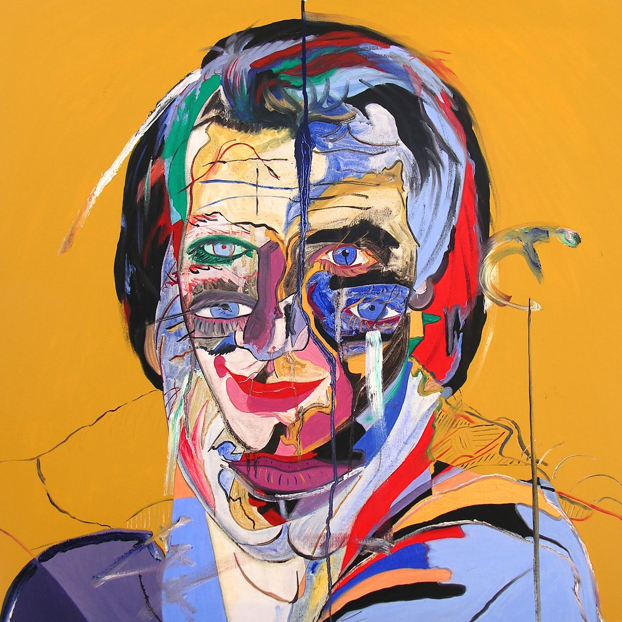 Blue Sébastien, 2000 by Benoit Erwann Boucherot