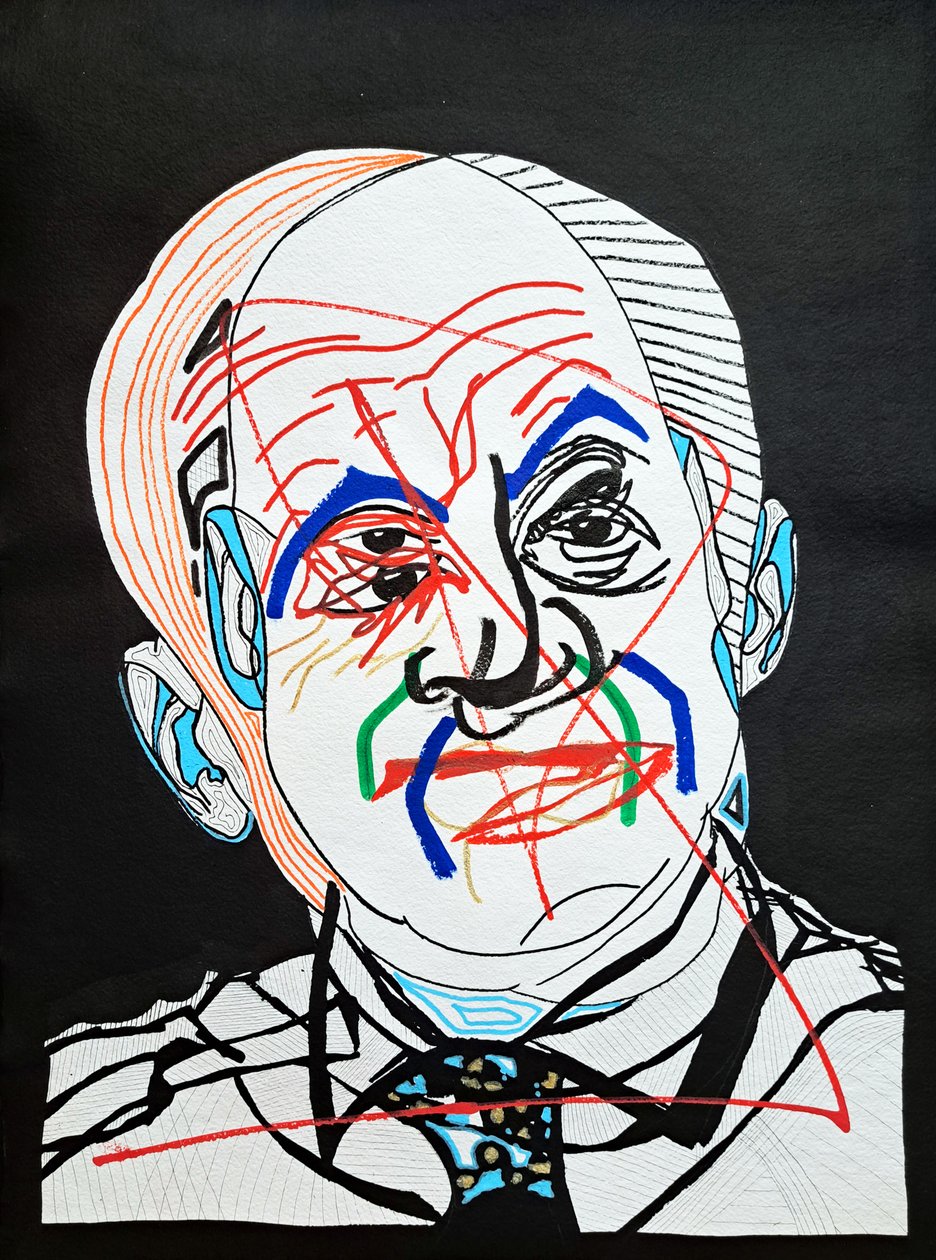 Surportrait: Oscar Niemeyer, 2022 by Benoit Erwann Boucherot