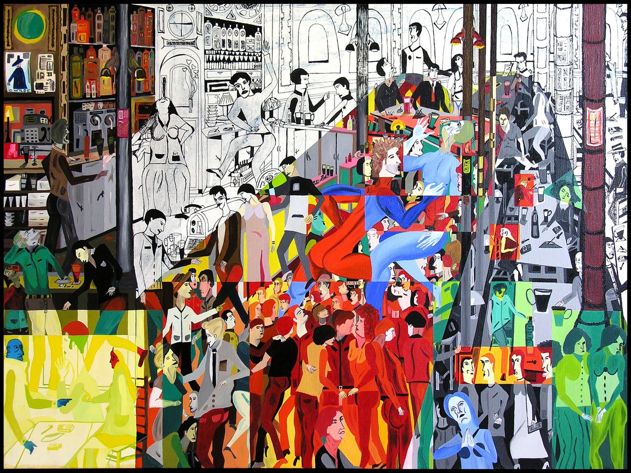 Black Hole at Brown Café, 2000 by Benoit Erwann Boucherot