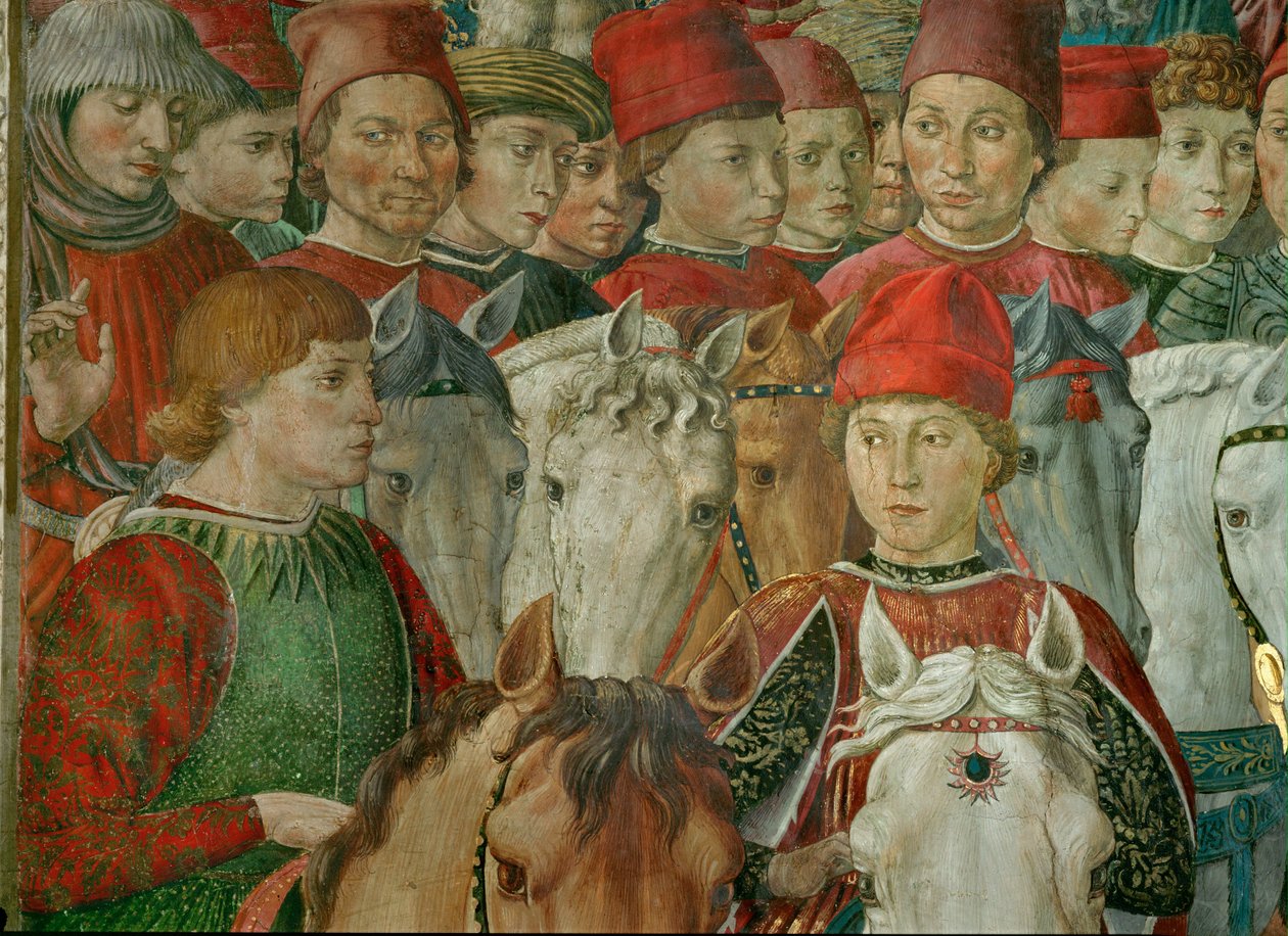 The Adoration of the Magi by Benozzo di Lese di Sandro Gozzoli