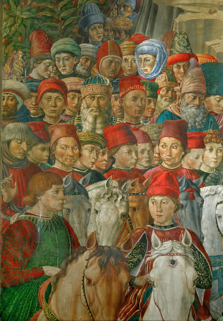 The Adoration of the Magi by Benozzo di Lese di Sandro Gozzoli