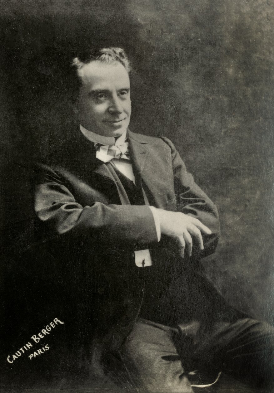 Portrait of French Artist Jules Charles Truffier by Berger & Cautin