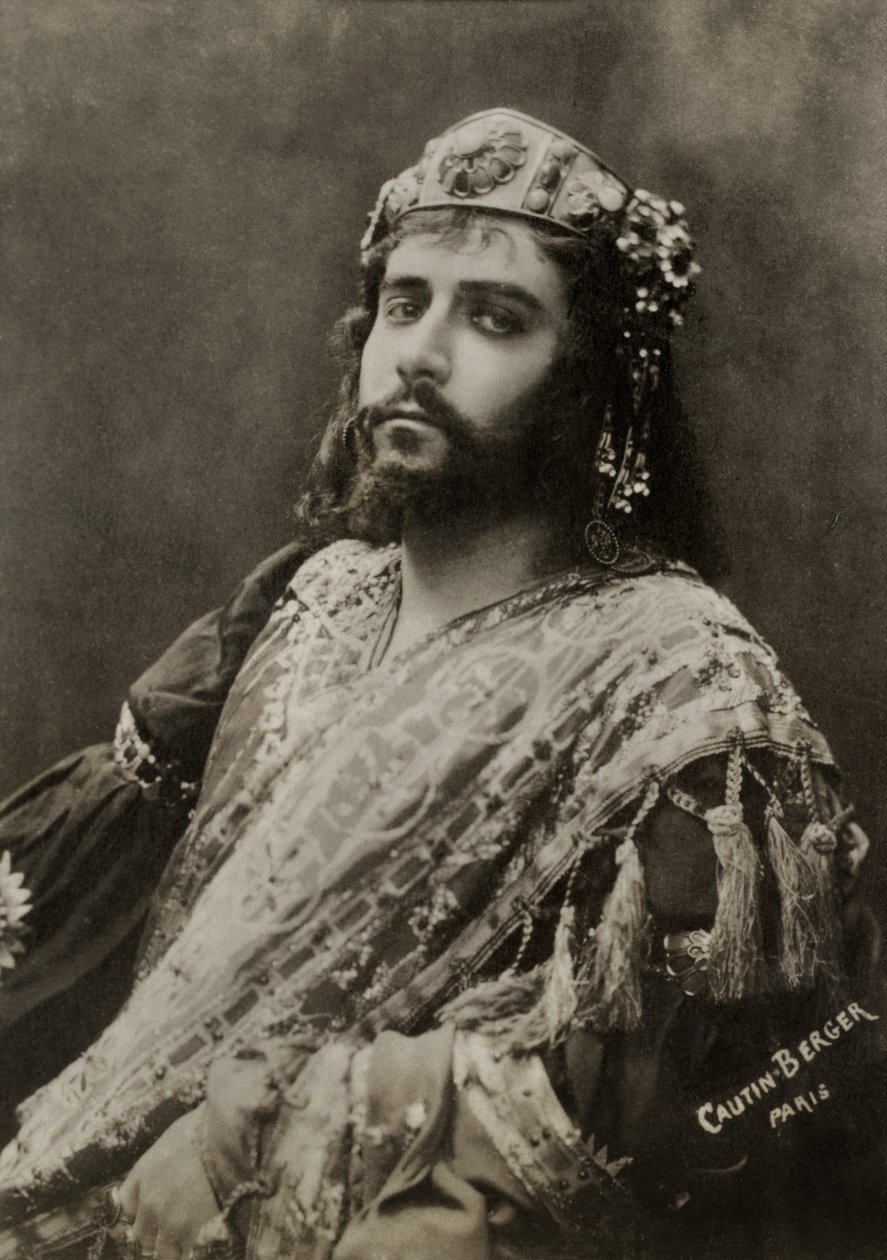 Portrait of French Artist Maurice Renaud by Berger & Cautin