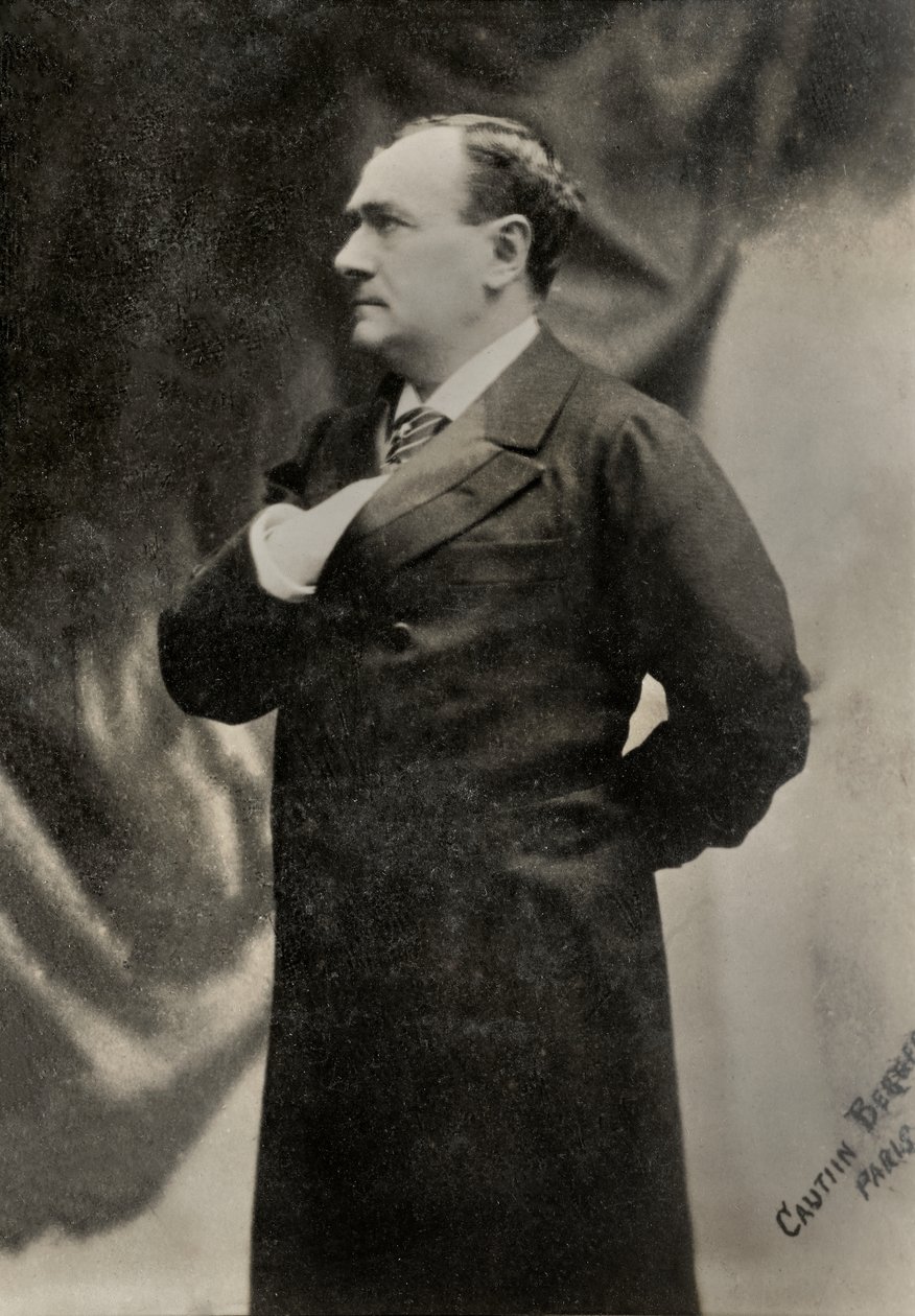 Portrait of French Artist Paulus by Berger & Cautin