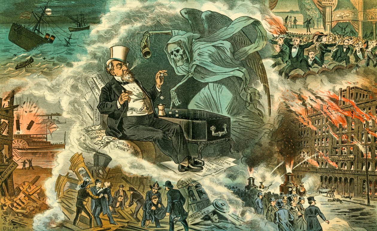 Gambling with Death by Bernard Gillam