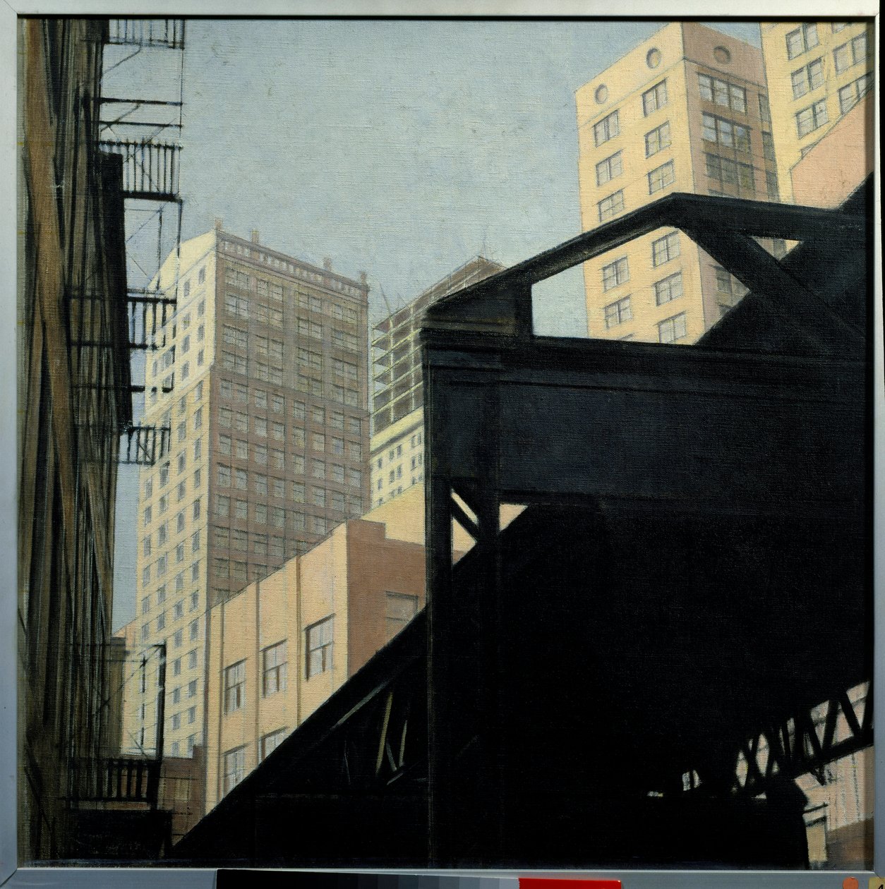 View of New York, 20th Century by Bernard Boutet de Monvel