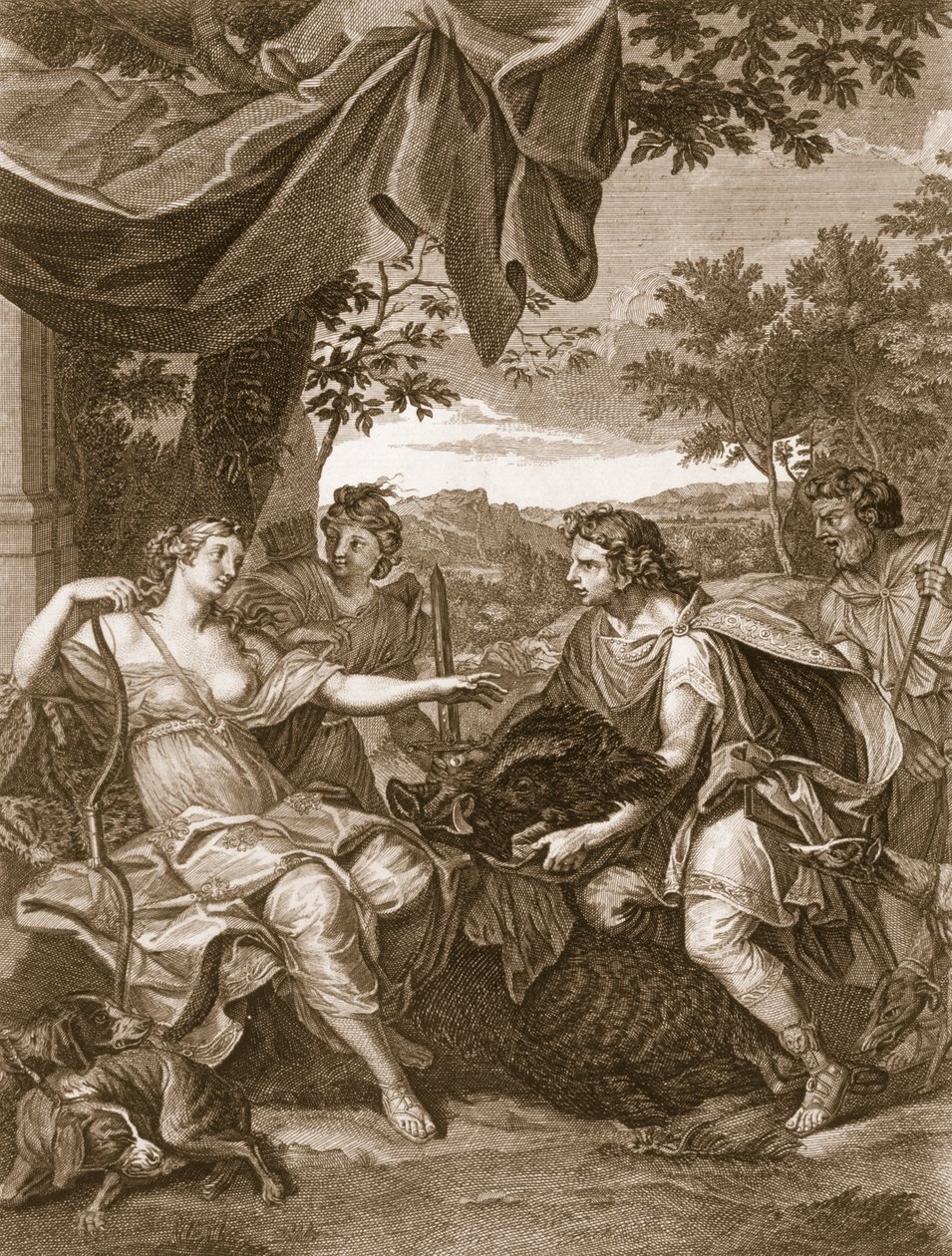 Meleager Presents the Boar