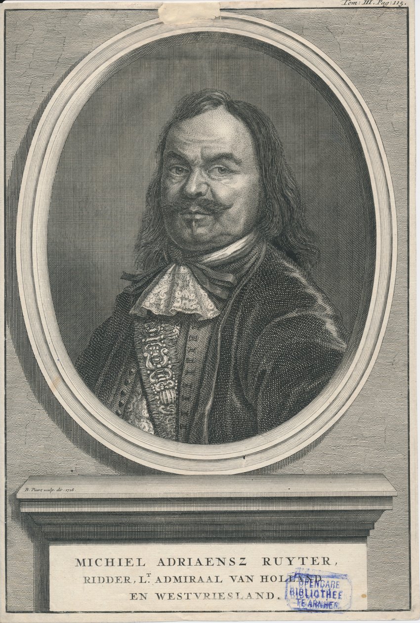Michiel de Ruyter 1607-1676 by Bernard Picart