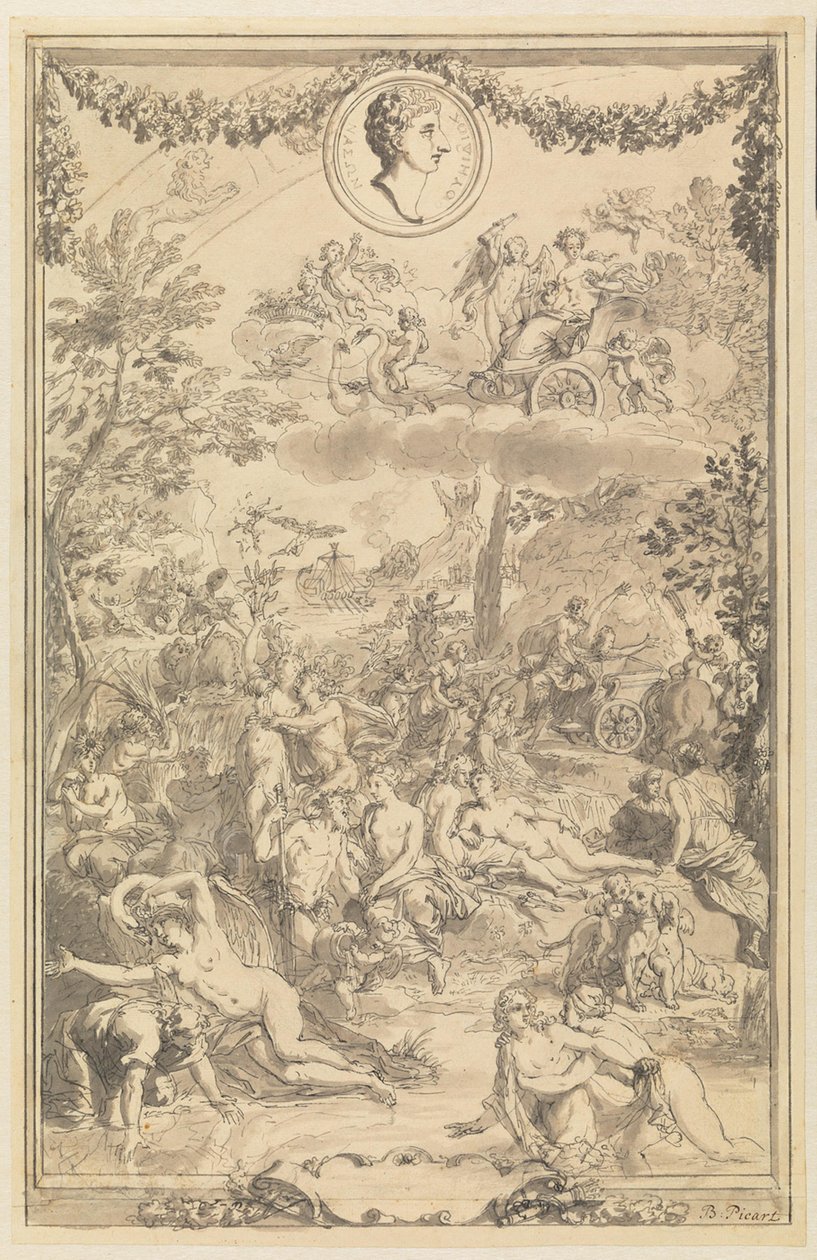 Design for a Title Page of Ovid