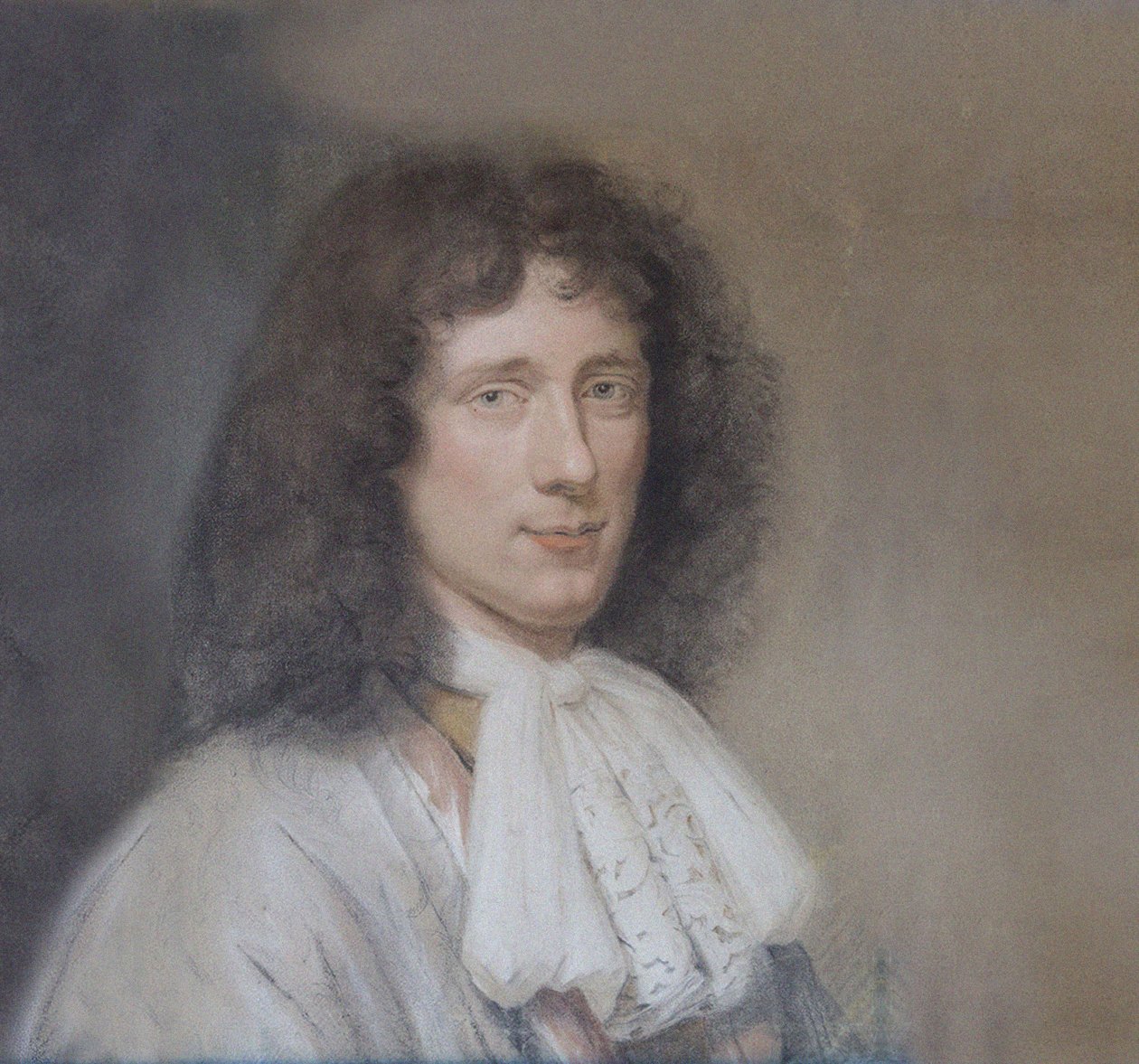 Portrait of Christiaan Huygens by Bernard Vaillant