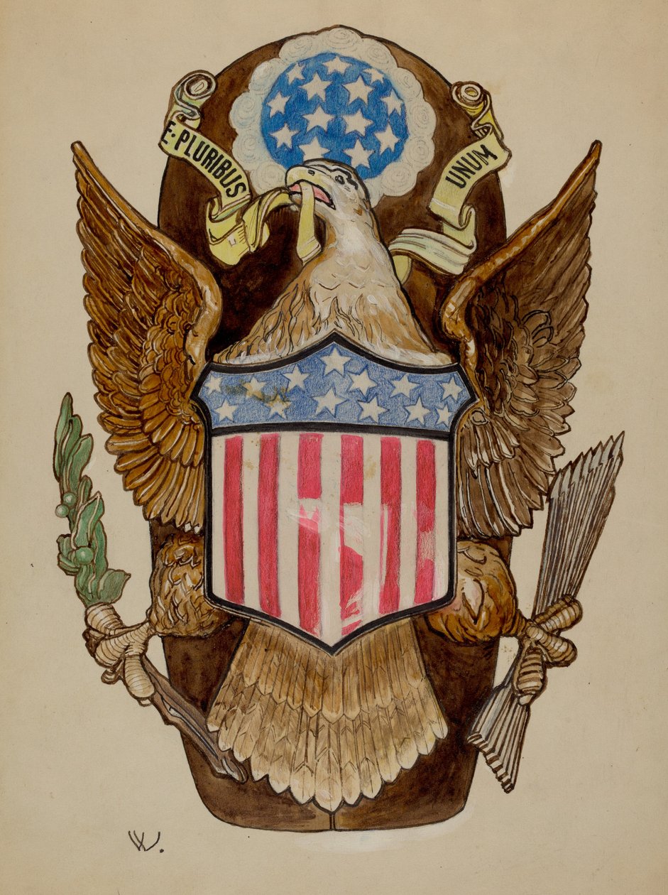 Eagle Emblem by Bernard Westmacott