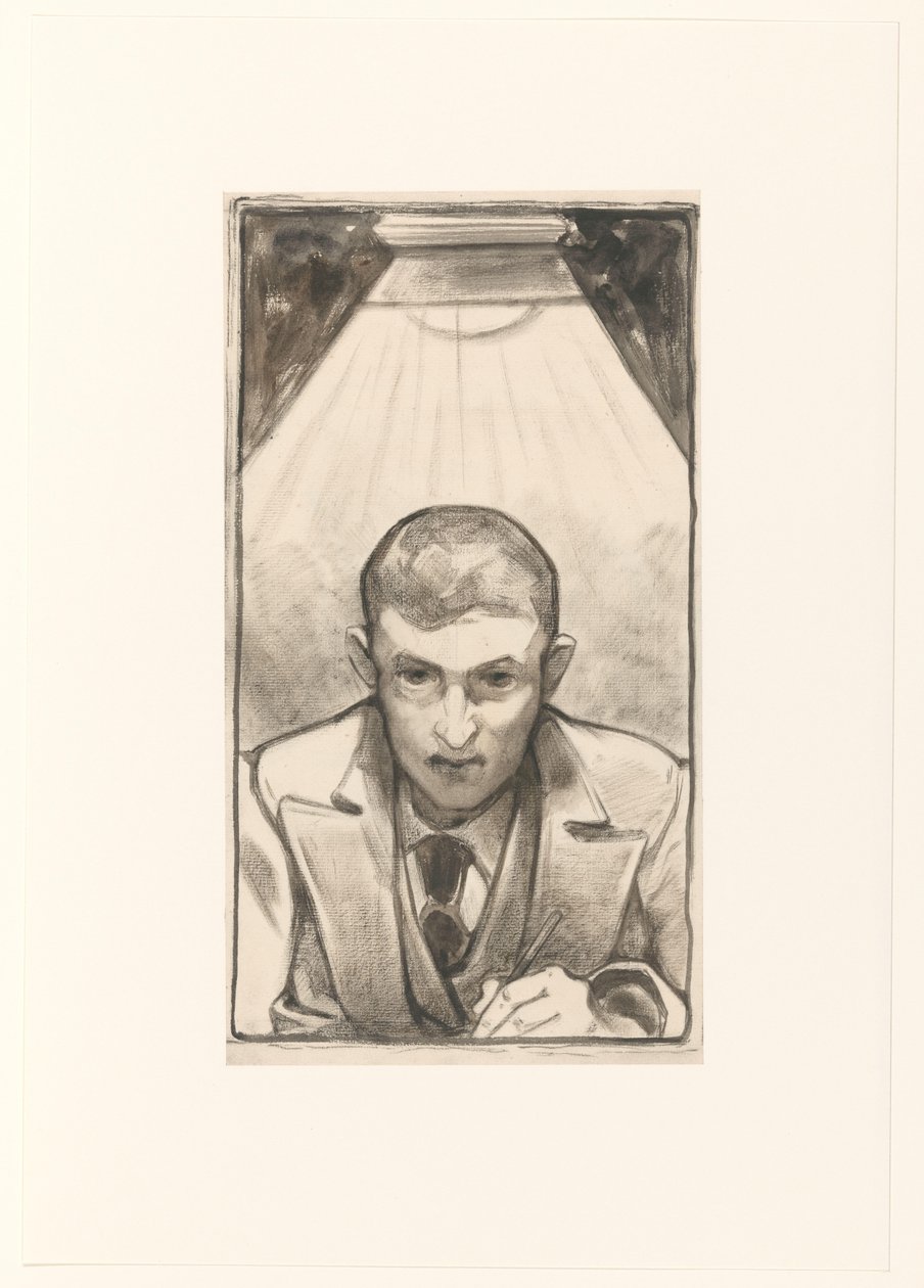 Self-Portrait by Bernard Willem Wierink