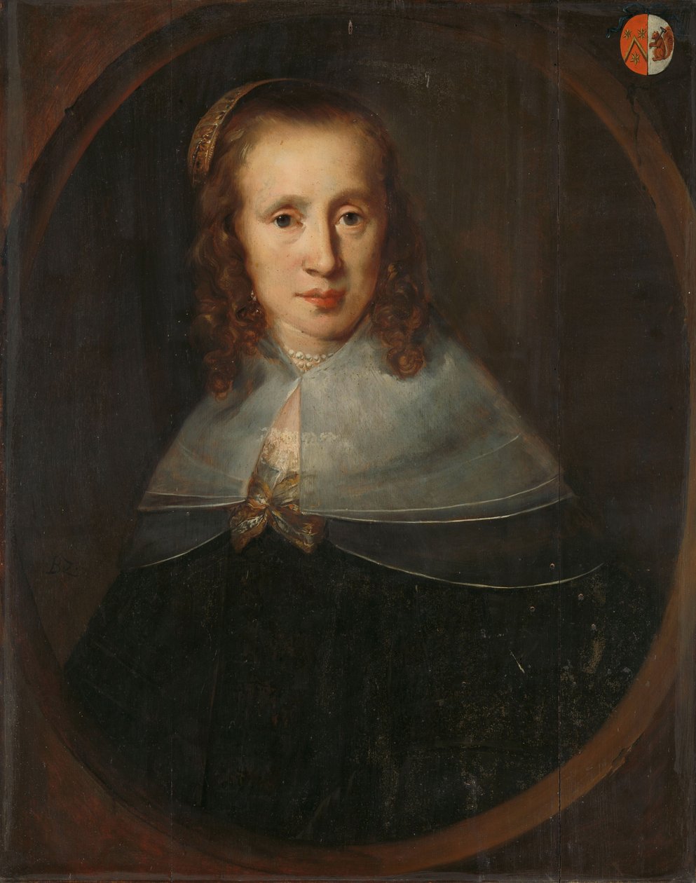 Portrait of Digna de Maets by Bernard Zwaerdecroon