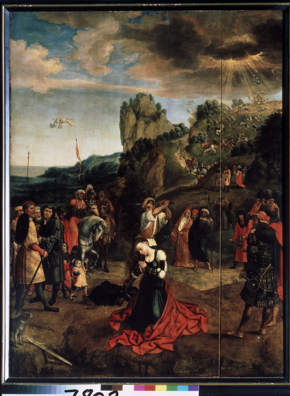The Martyrdom of Saint Catherine by Bernard van Orley