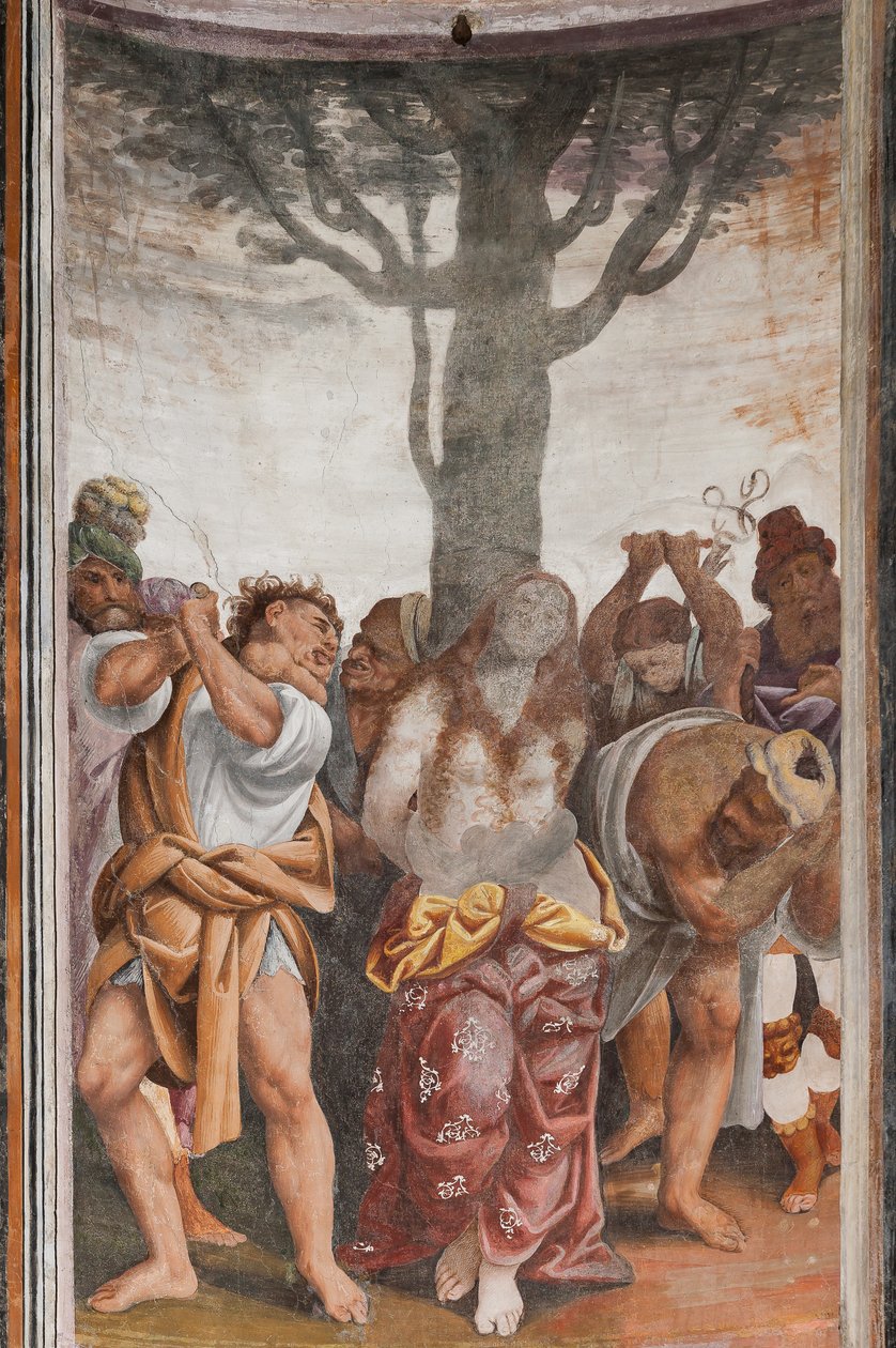 The Martyrdom of Saint Catherine (detail) by Bernardino Lanino