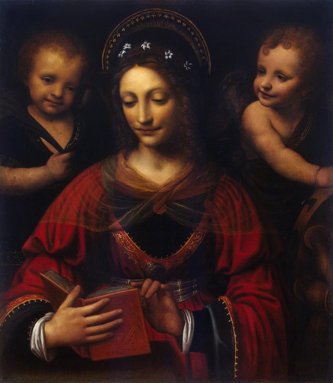 St Catherine by Bernardino Luini: Premium art reproduction