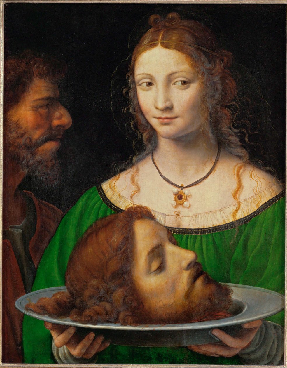 Salome with the Head of Saint John the Baptist by Bernardino Luini
