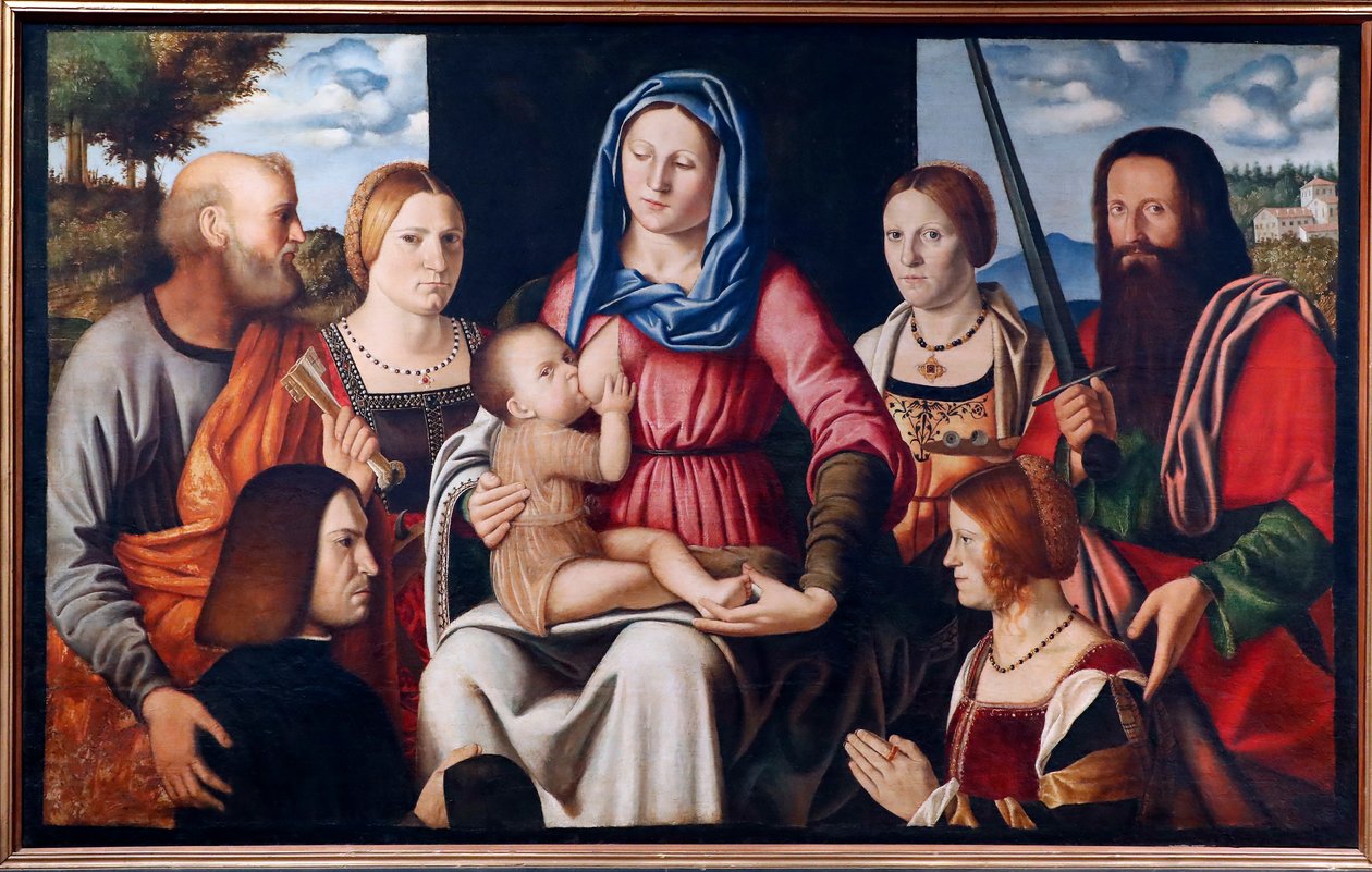 Virgin and Child by Bernardino Luini