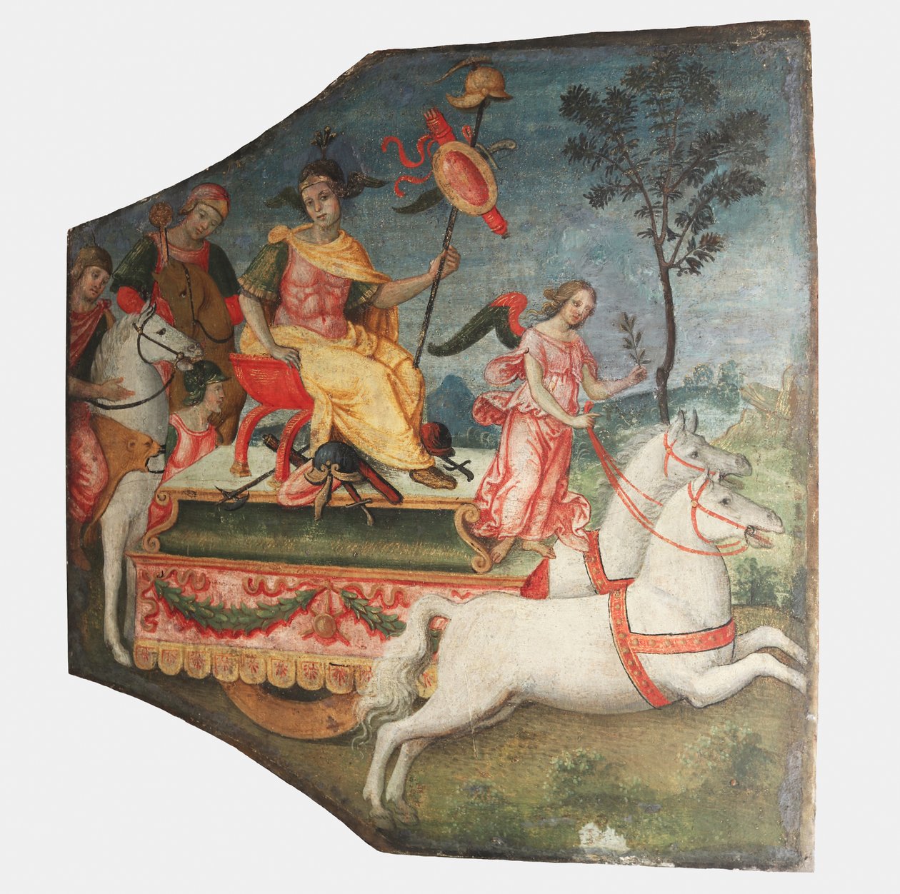 Triumph of a Warrior by Bernardino Pinturicchio