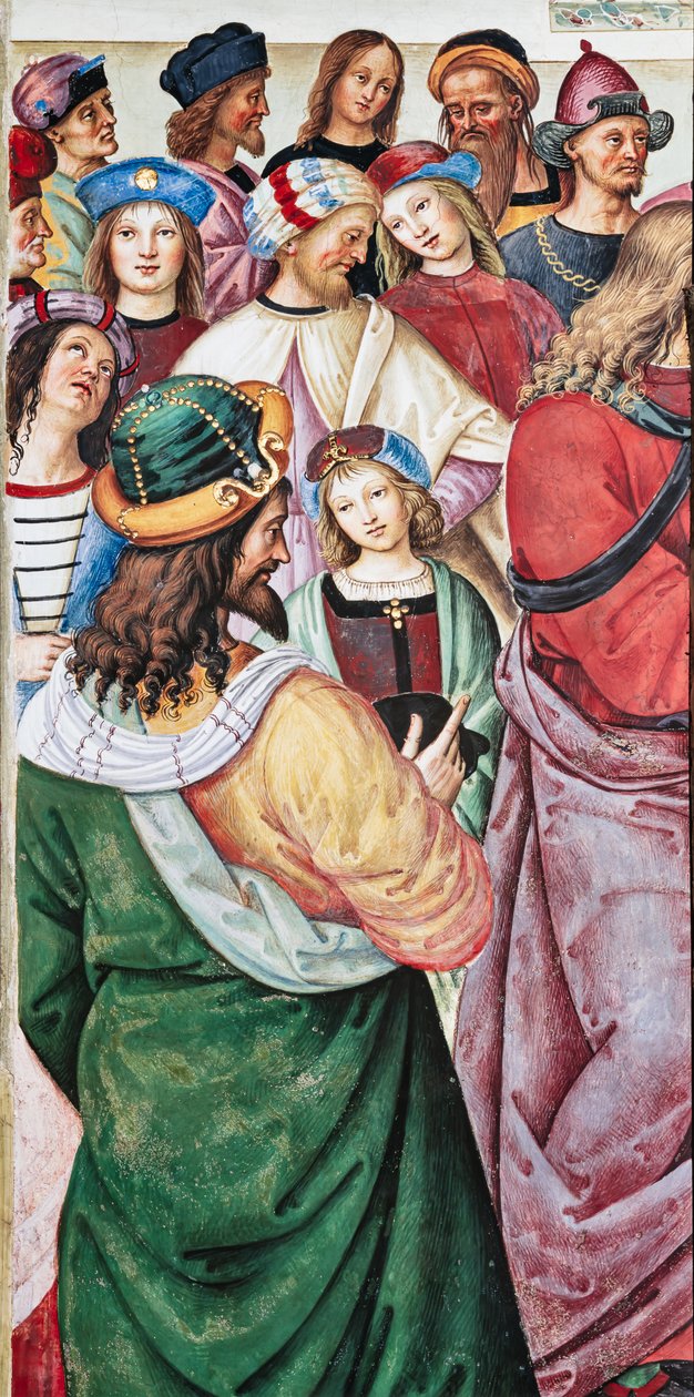 The Piccolomini Library, north east wall: 