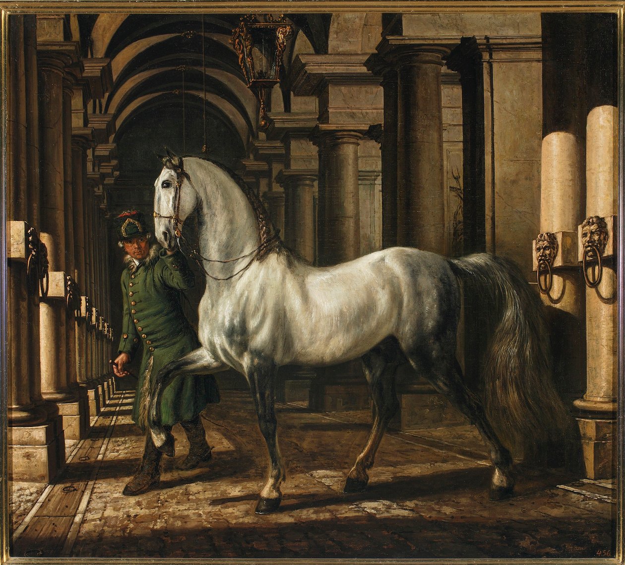 Stable Boy Leading a Horse by Bernardo Bellotto