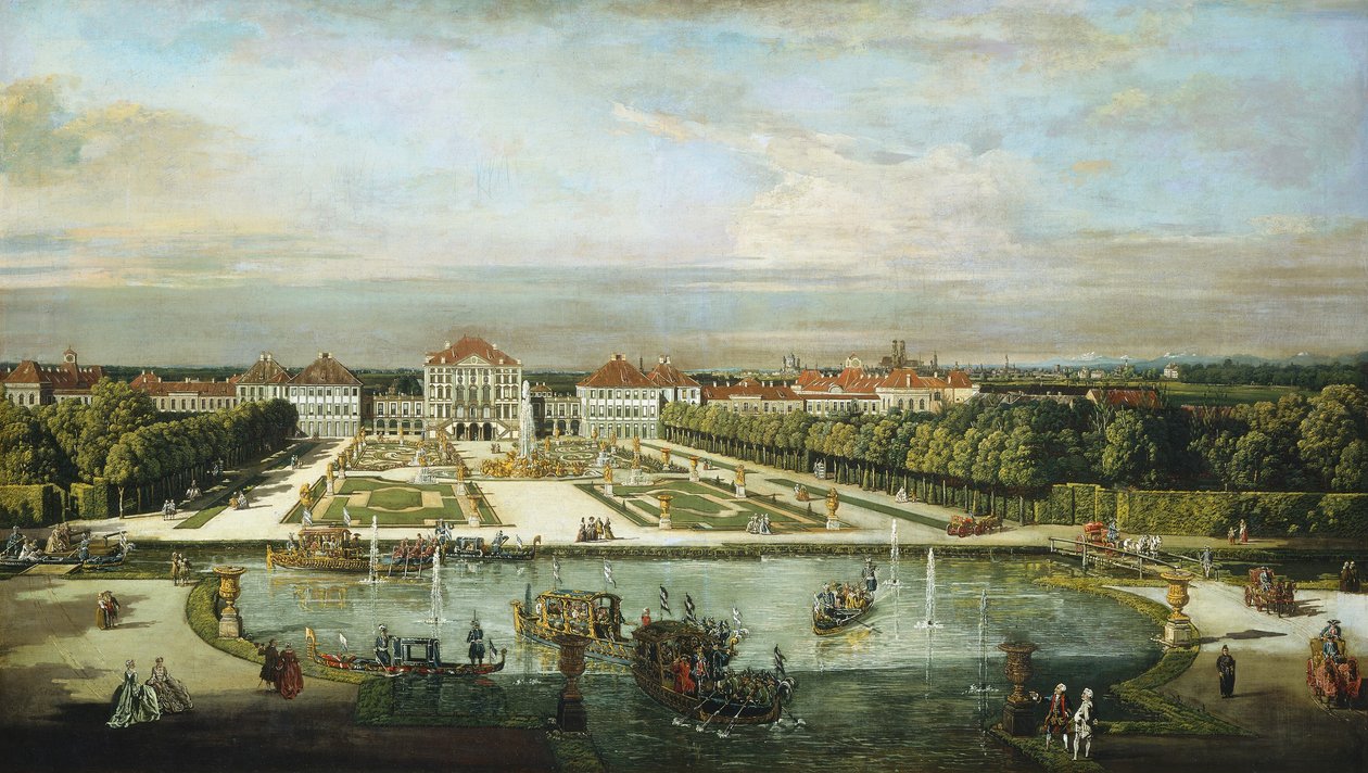 Nymphenburg Palace, Munich by Bernardo Bellotto and Workshop