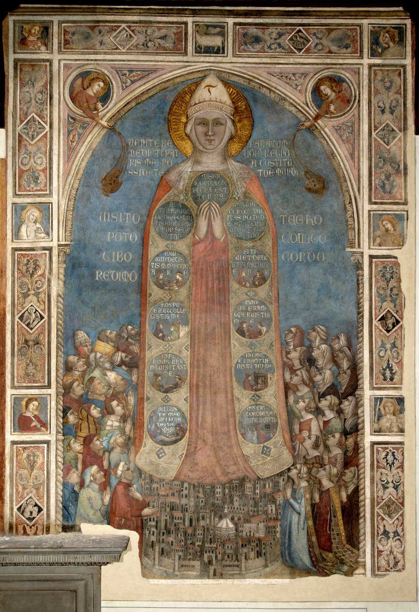 Madonna of Mercy by Bernardo Daddi