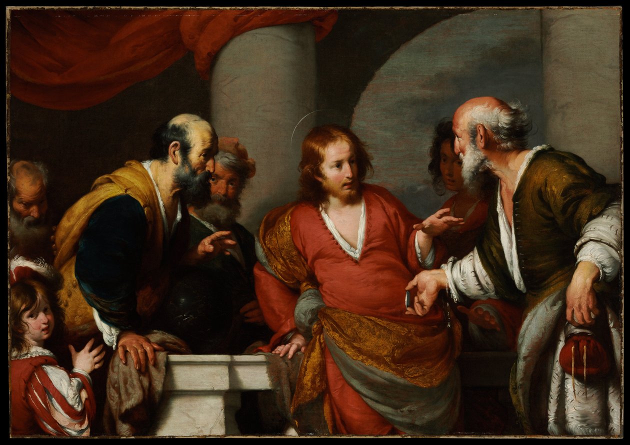 The Tribute Money by Bernardo Strozzi
